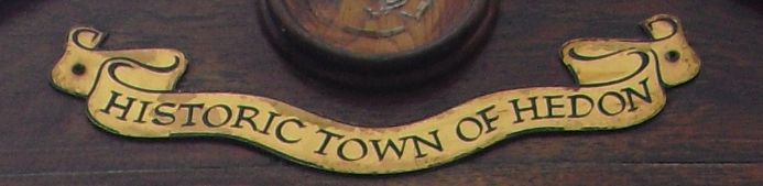 historic town of hedon banner
