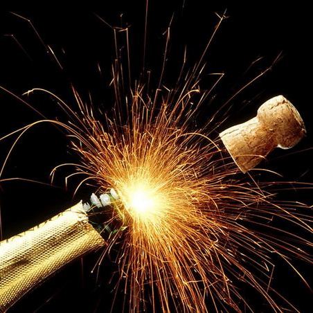 celebration champagne