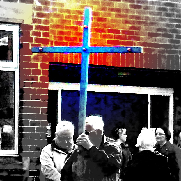 walk of witness cross focus