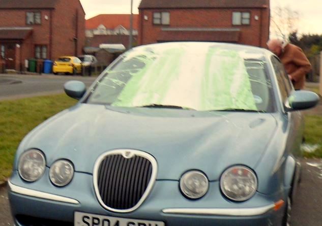 paint over car