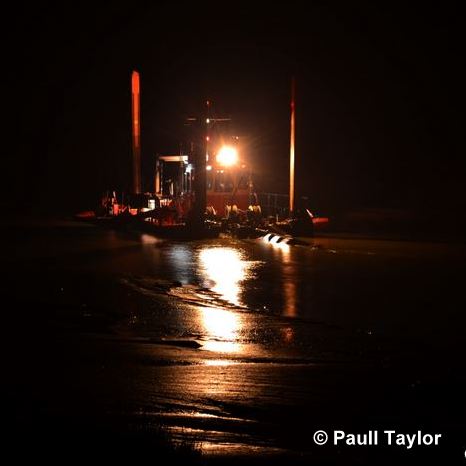 dredger stone creek at night by paull taylor 001