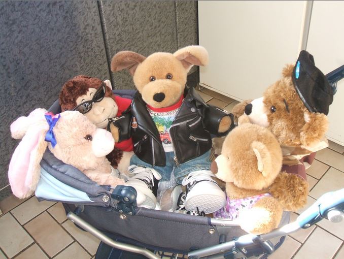 teddy pram push