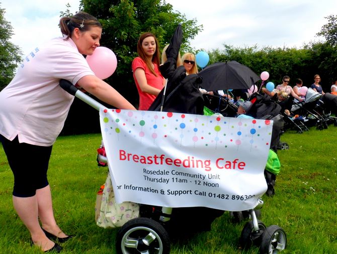hedon breastfeeding cafe ad