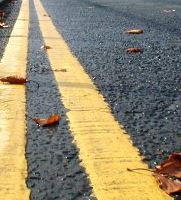 double yellow lines road markings