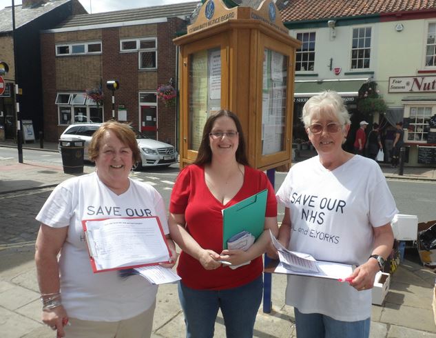 save our nhs campaigners