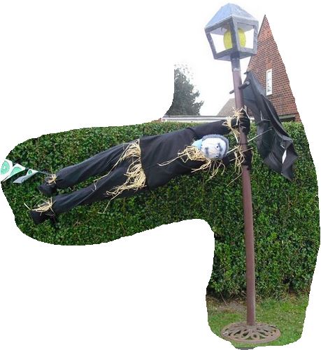 windy scarecrow