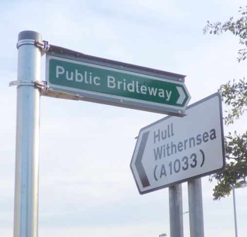 public bridalway corrected