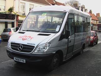 hart community transport minibus
