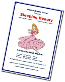 sleeping beauty hedon panto poster 2013 thumb