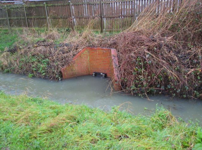 westlands drain water high