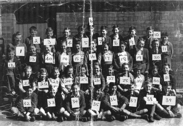 class of 1948 hedon county primary school snip