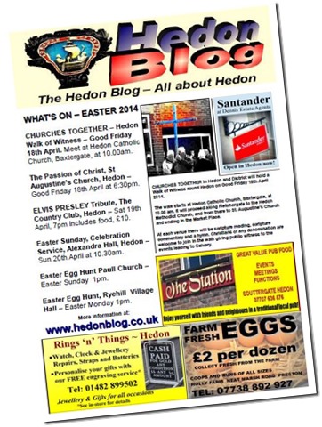 hedon blog whats on at easter thumb