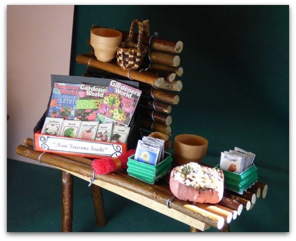 mini gardening stall