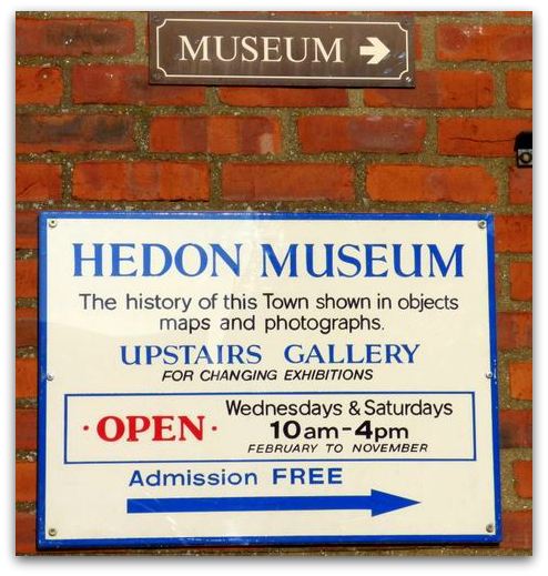 hedon museum sign sq
