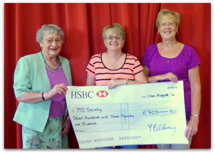 ann wordingham yvonne billany and ros hinchliffe ms society