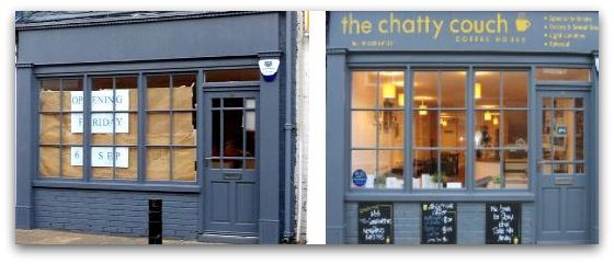 chatty couch opening anniversary pic