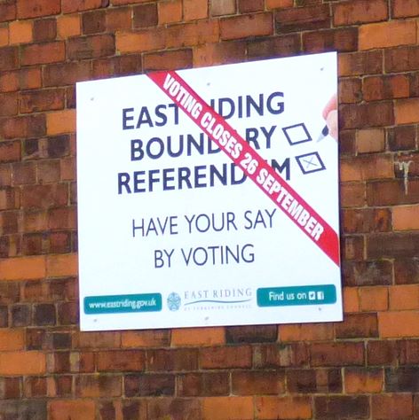 signs boundary referendum closing