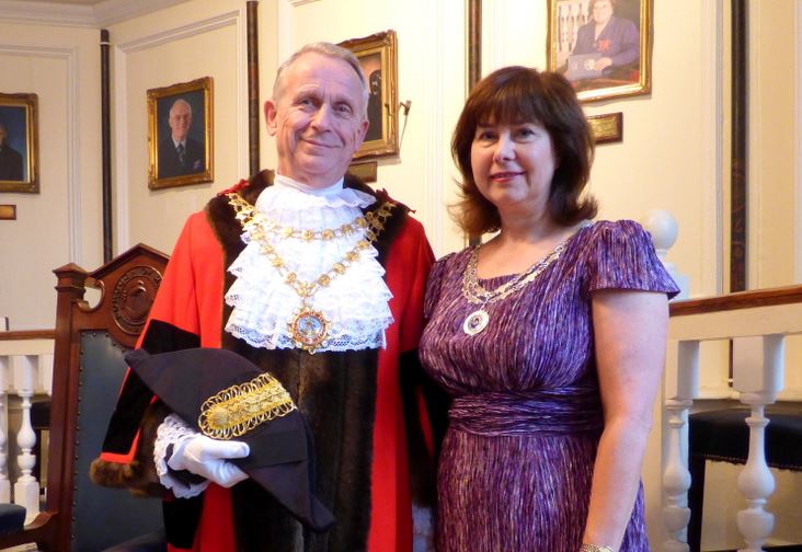 668th mayor and mayoress