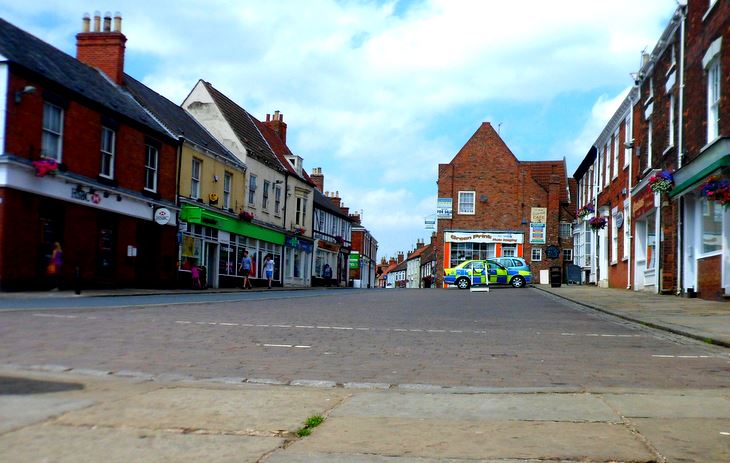 market place empty