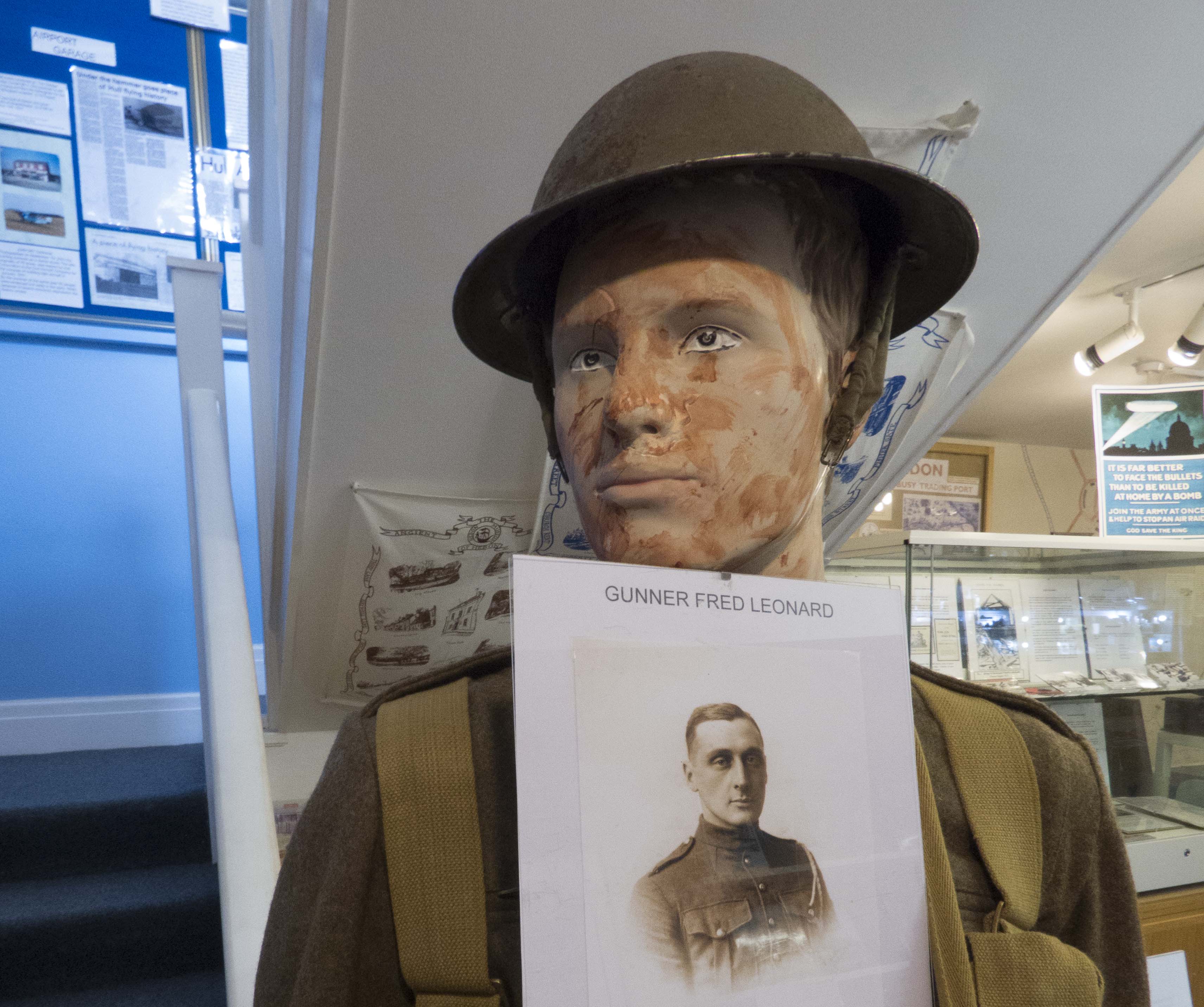 gunner fred leonard ww1 snip