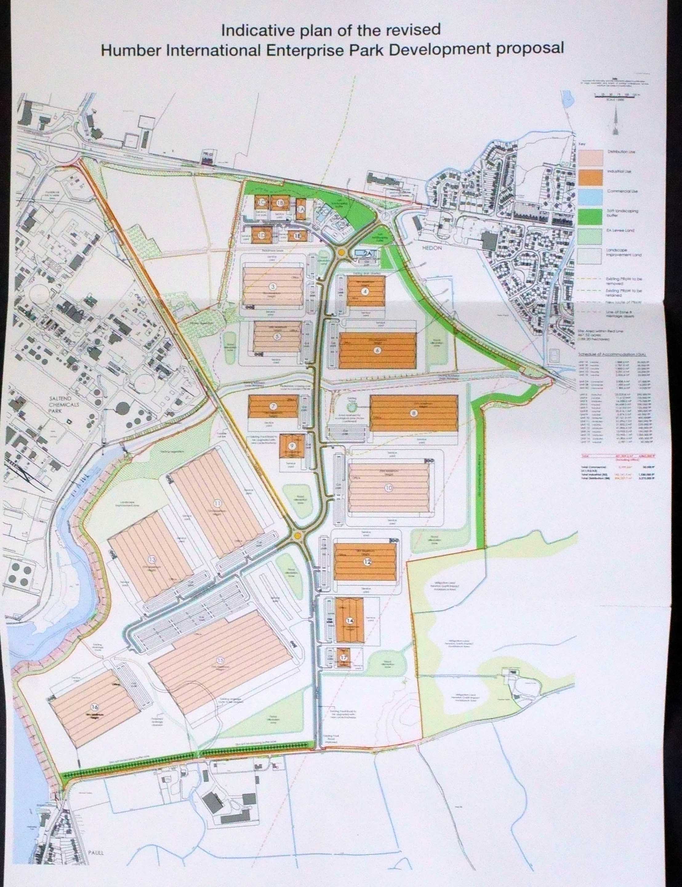 plan humber international enterprise park