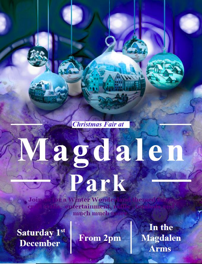 magdalen park christmas fair