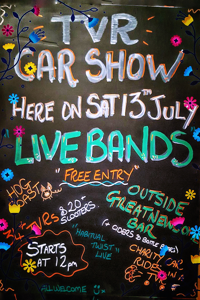 shaky car show advert