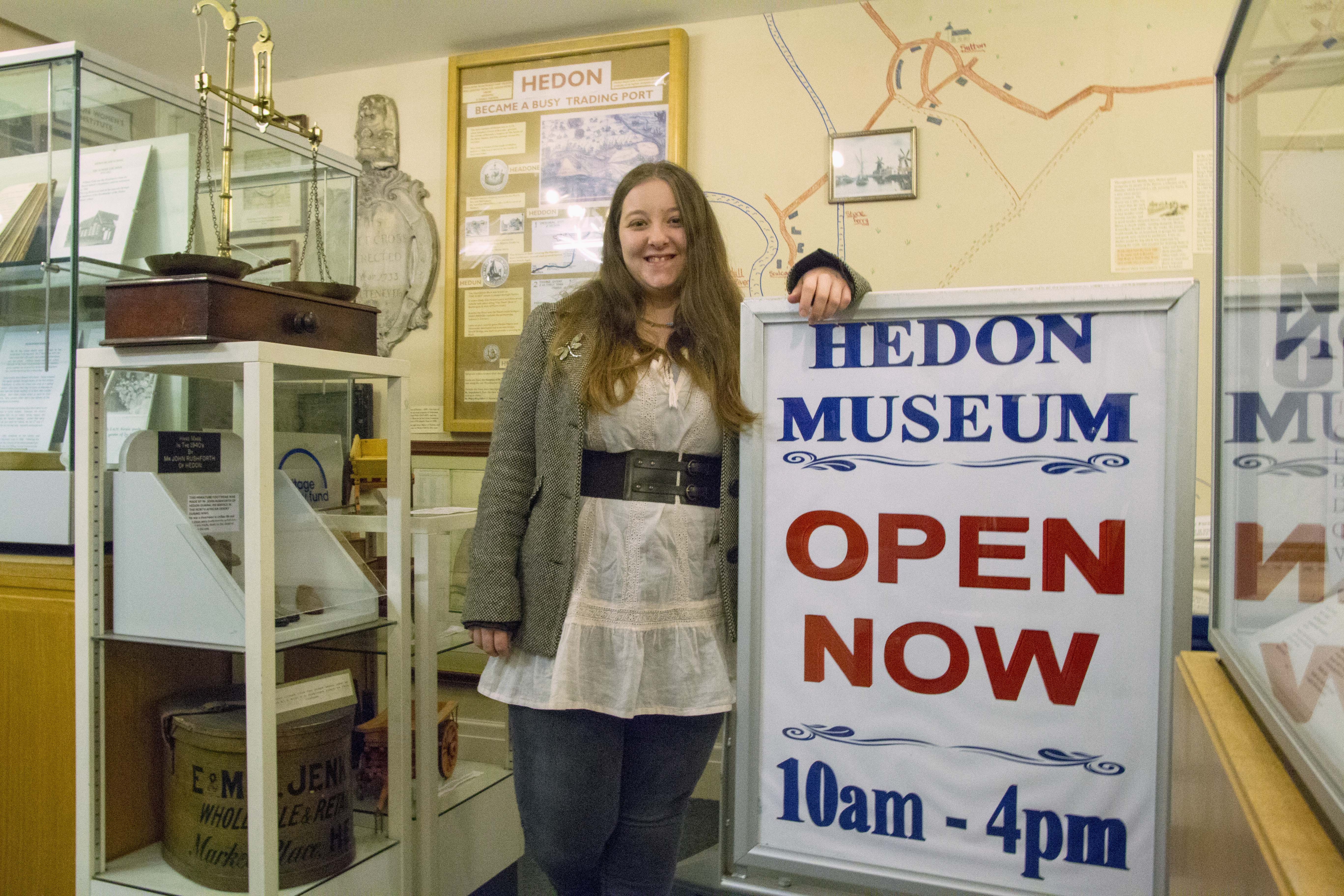 hedon museum katy miller open sign