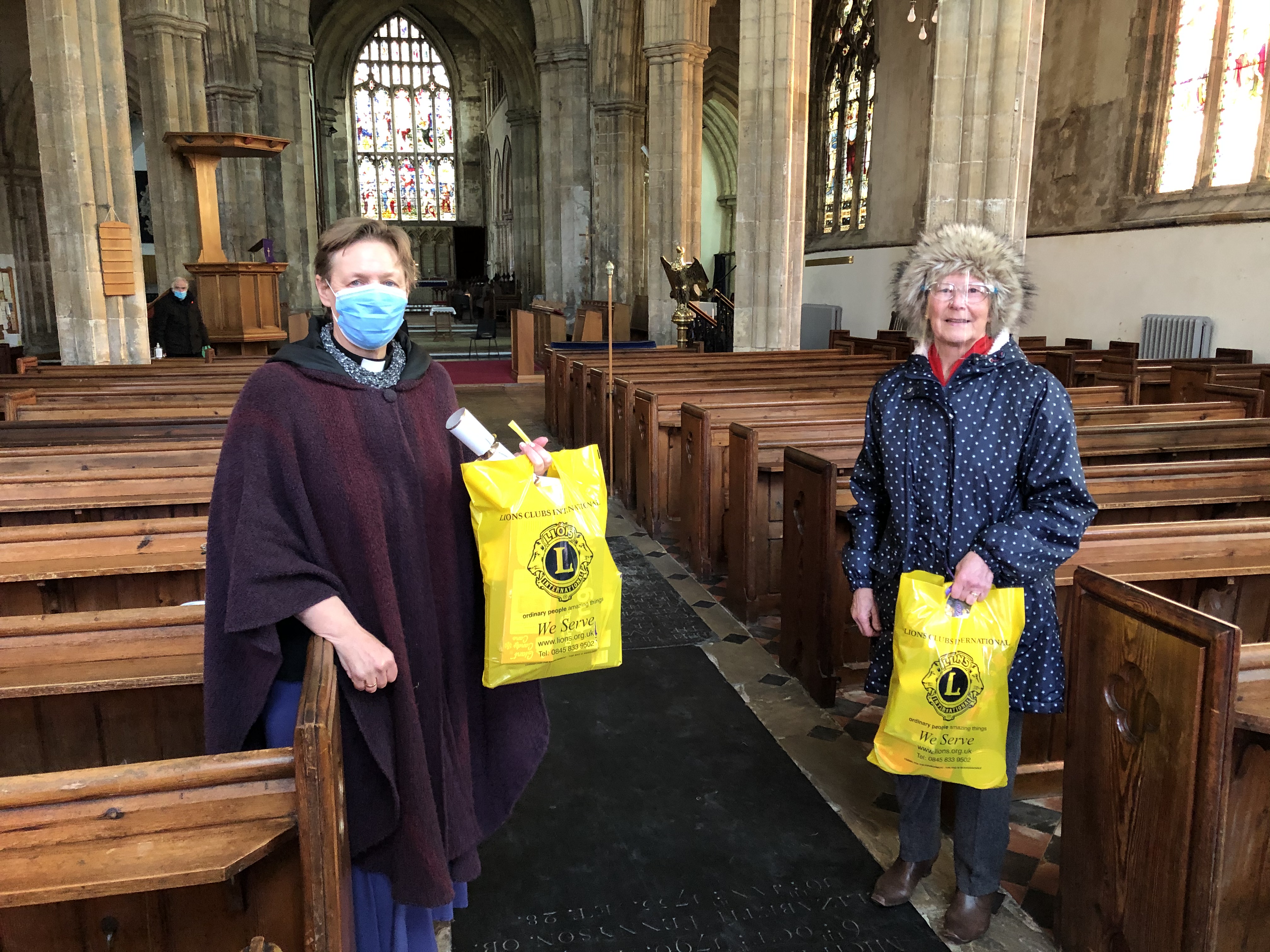 rev sue pulko and lion ann