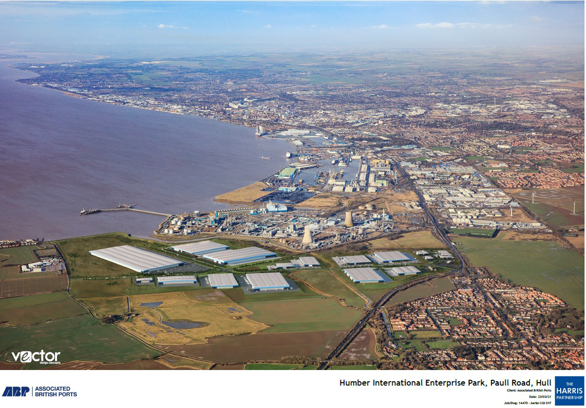 ABP Hedon Haven aerial view 1