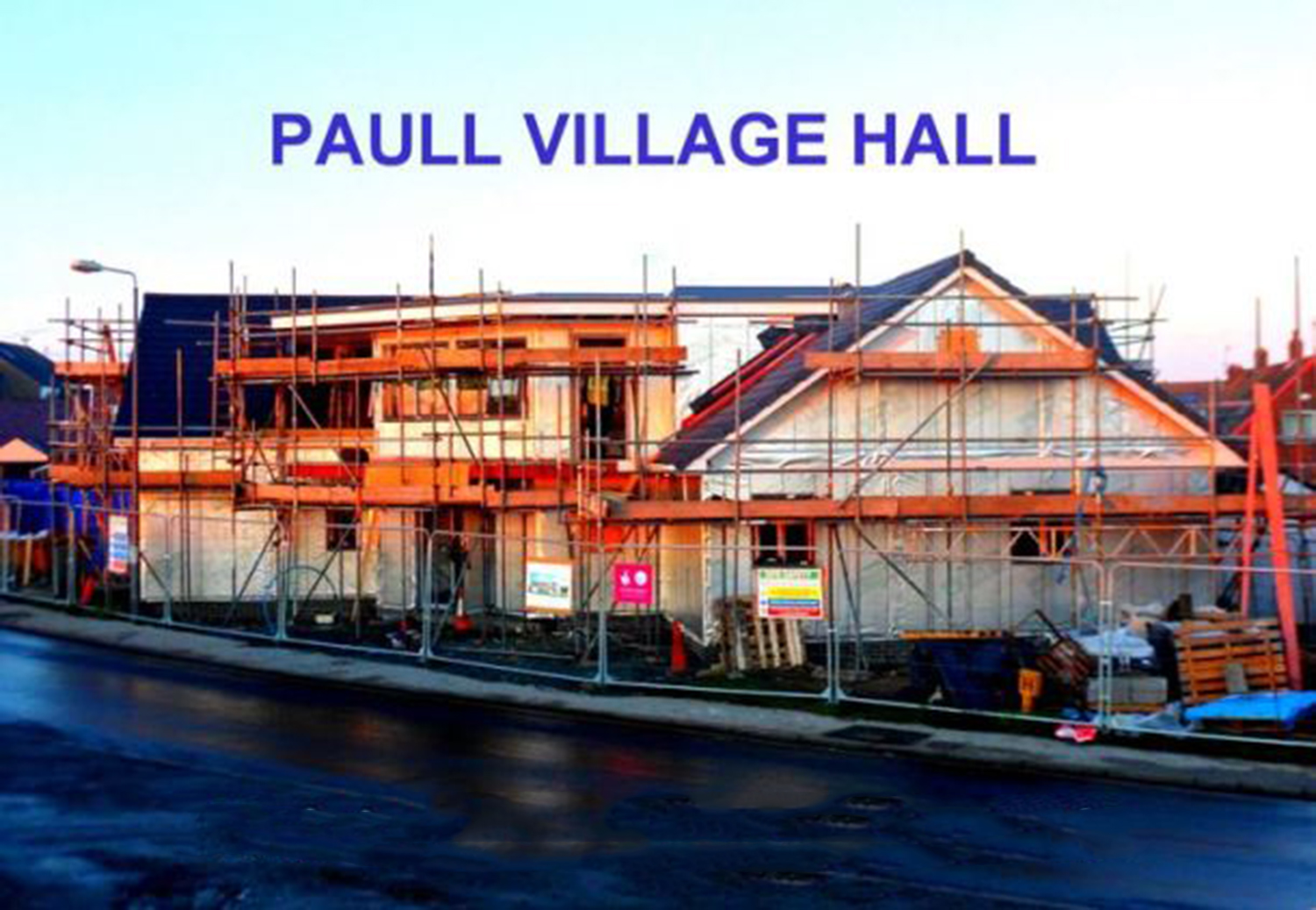 Paull Village under construction Dec 2012