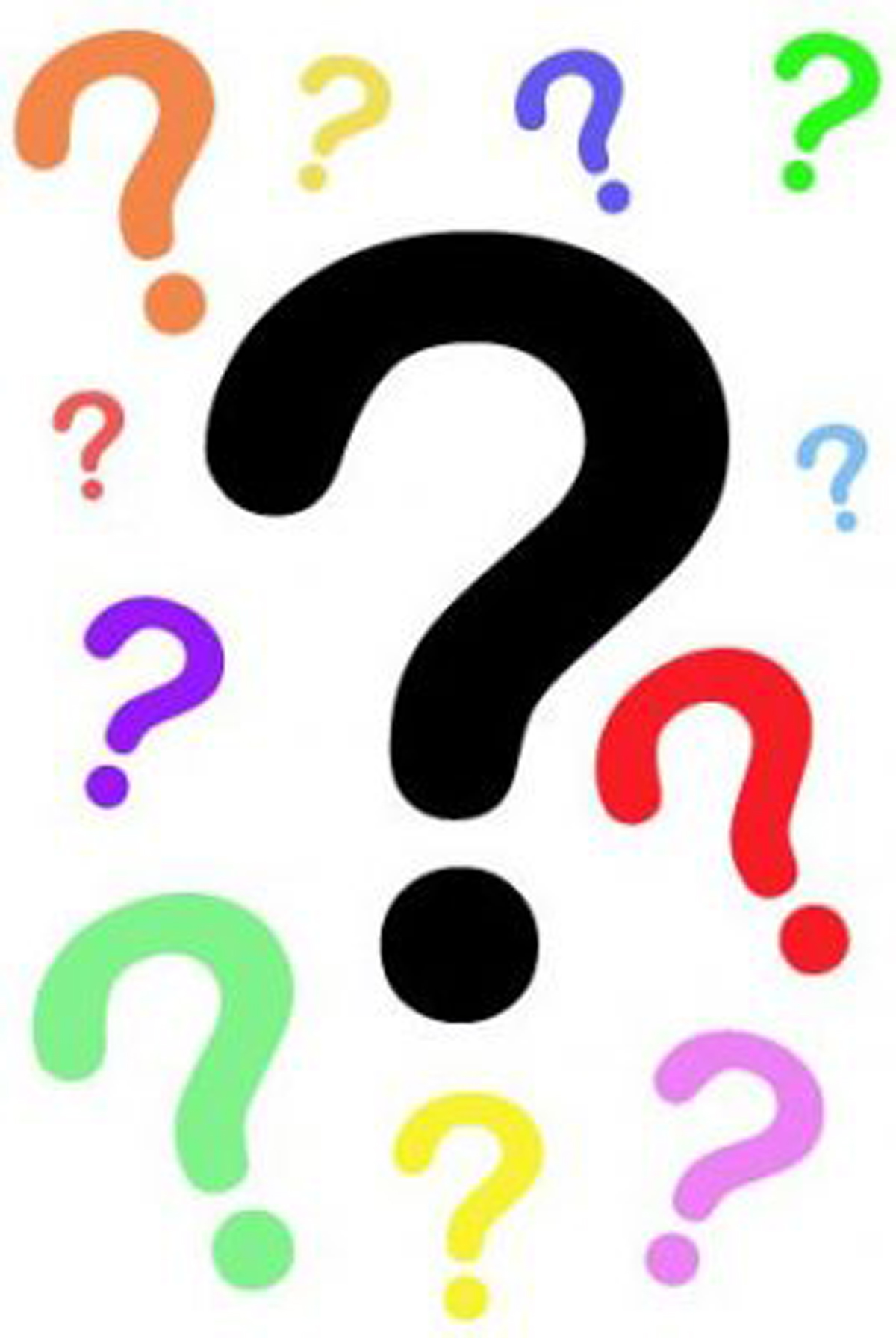 Question marks