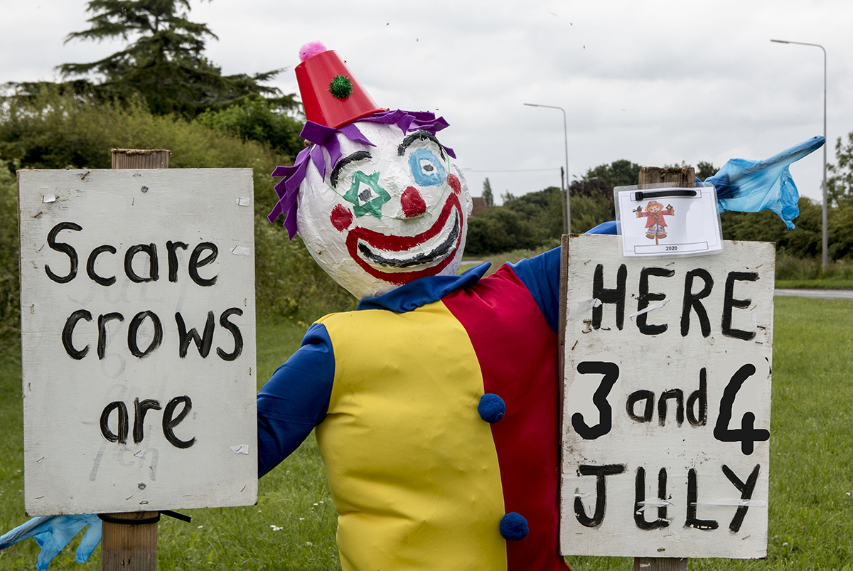 Scarecrows at Thorngumbald