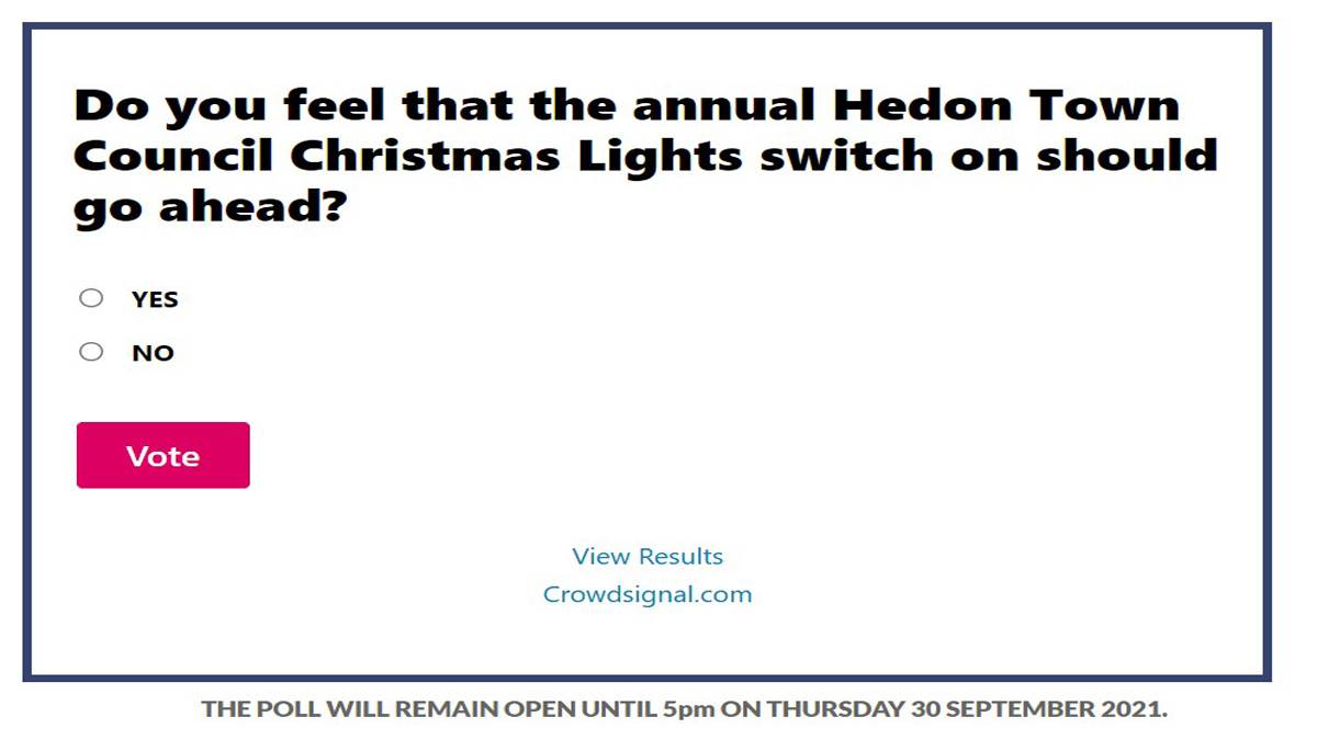 Straw Poll Christmas Lights