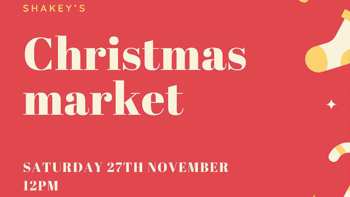 Shakey Christmas Market web header