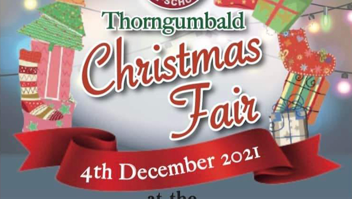 Thorngumbald Christmas Fair header