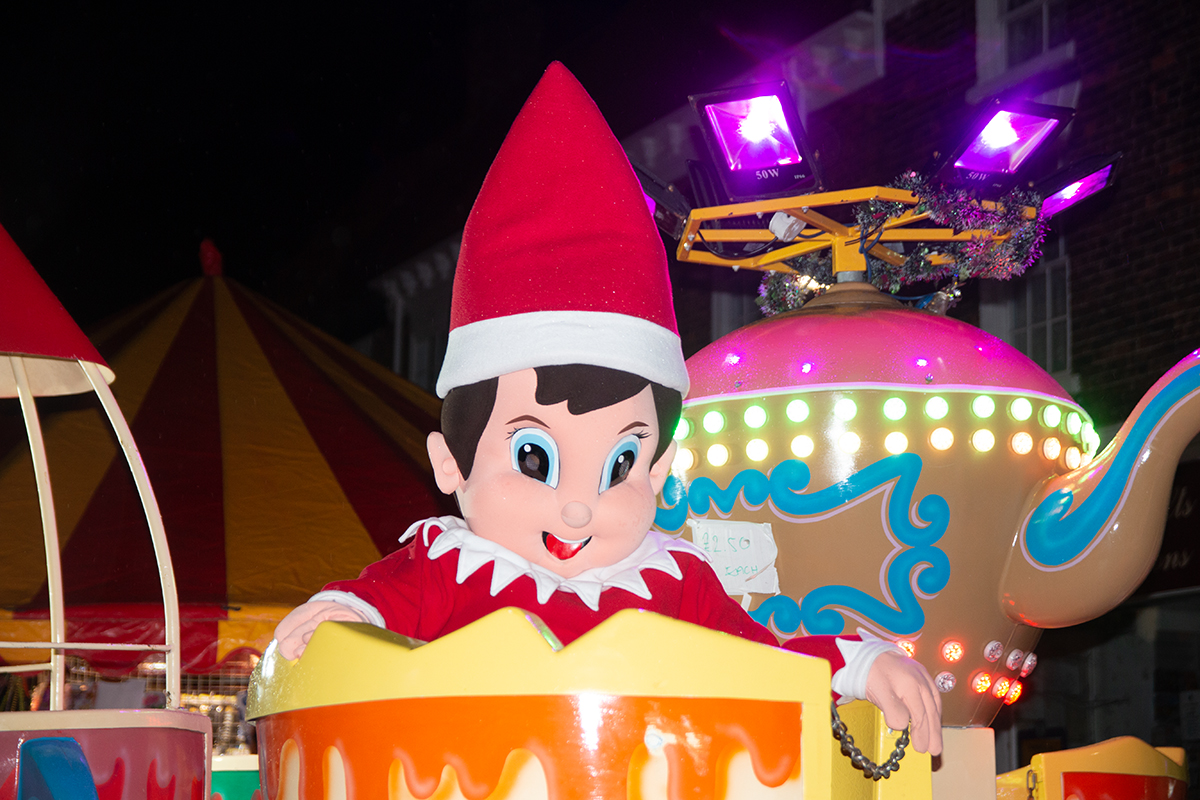 Hedon Christmas Lights Elf in cup