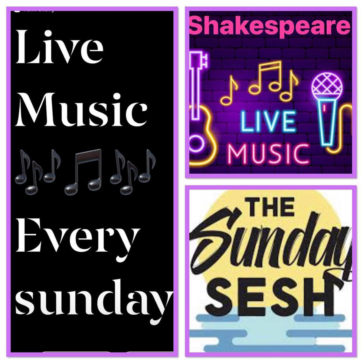 Sunday Sessions Shakespeare Inn general