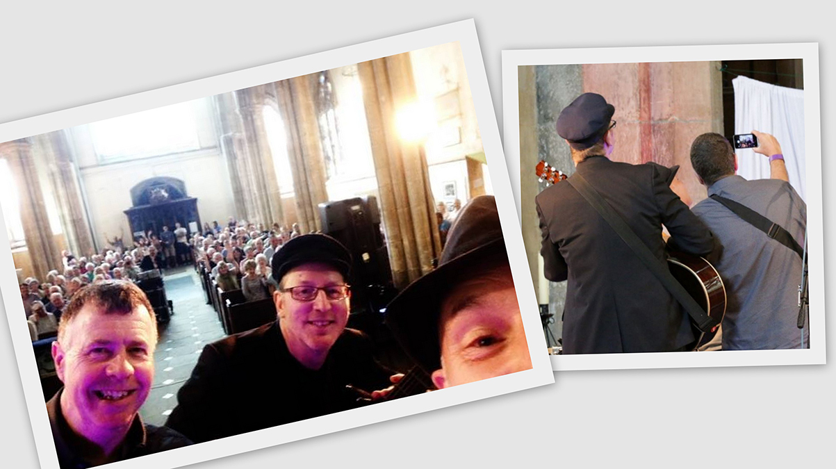 Henry Priestman and Friends selfie