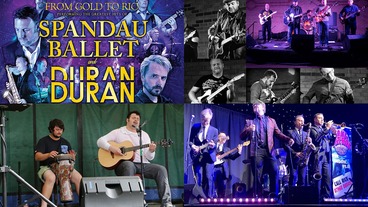 Hedfest Open Air Stage collage