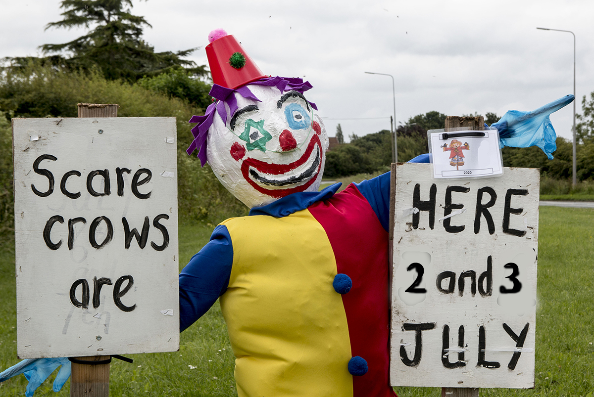 Scarecrows at Thorngumbald