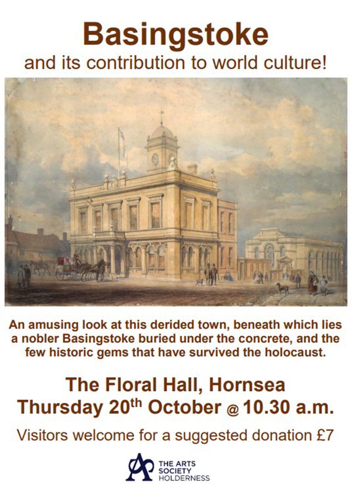 Basingstoke poster Arts Society 1