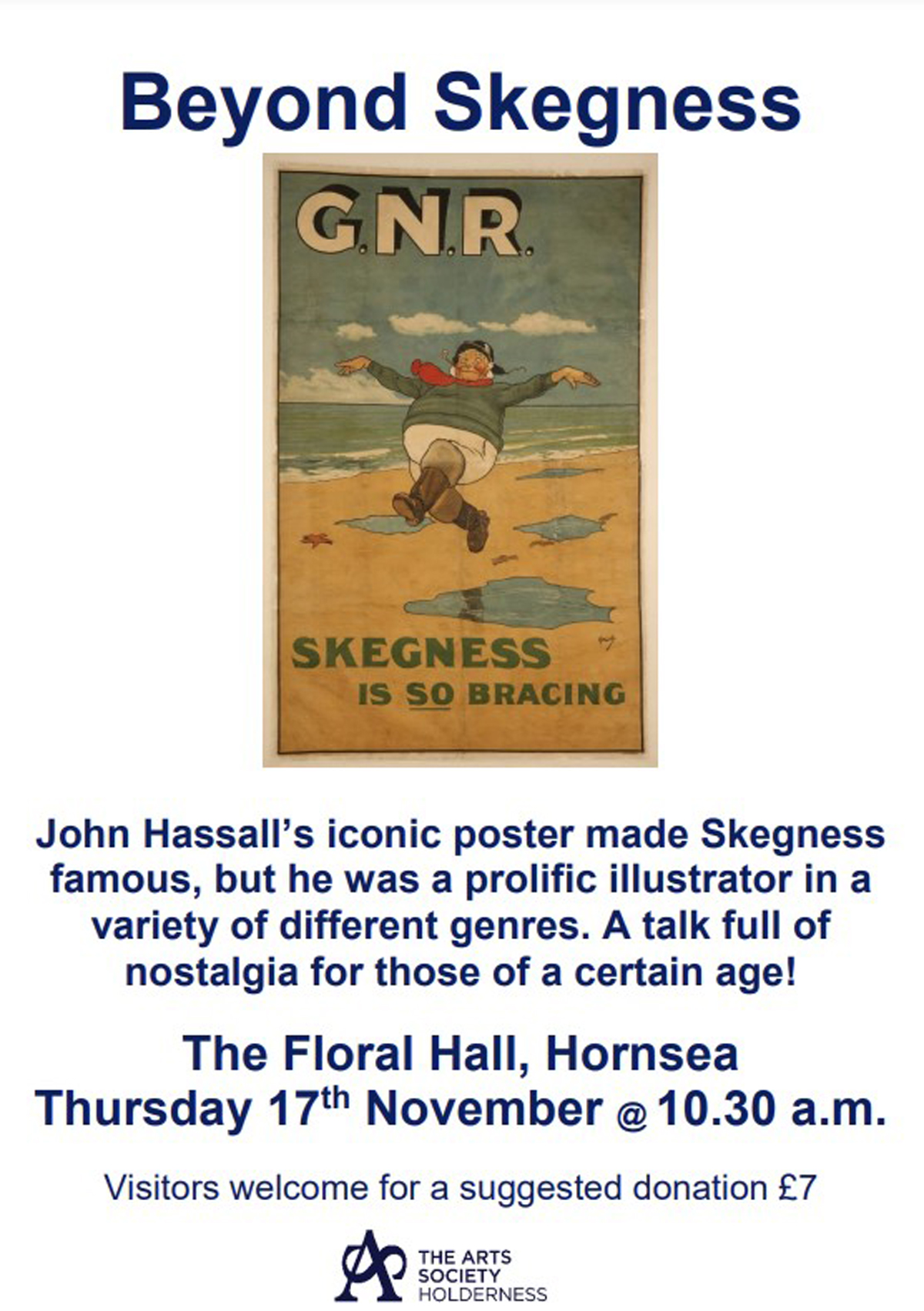 Beyond Skegness Arts Society poster 1