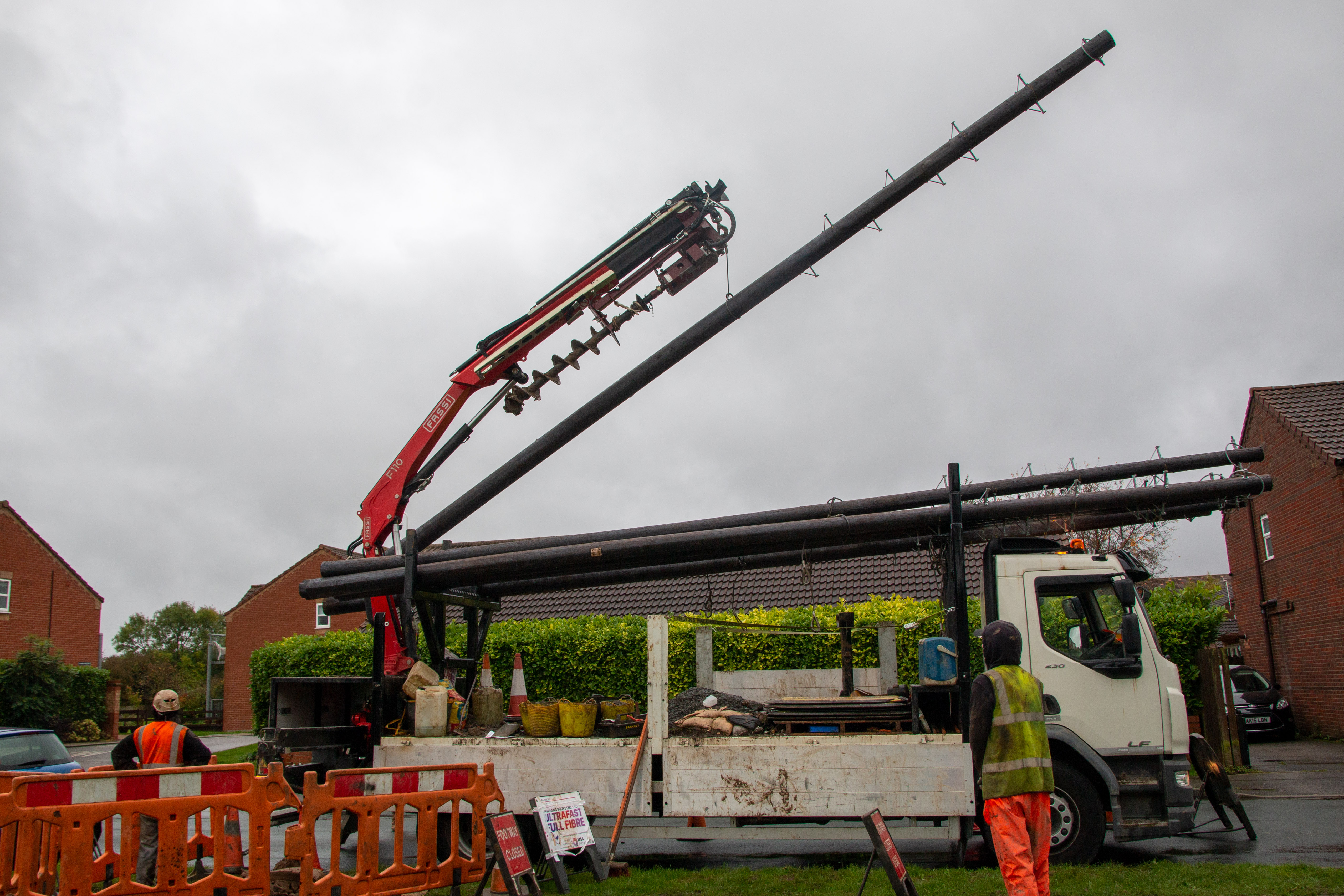 Pole planting 8