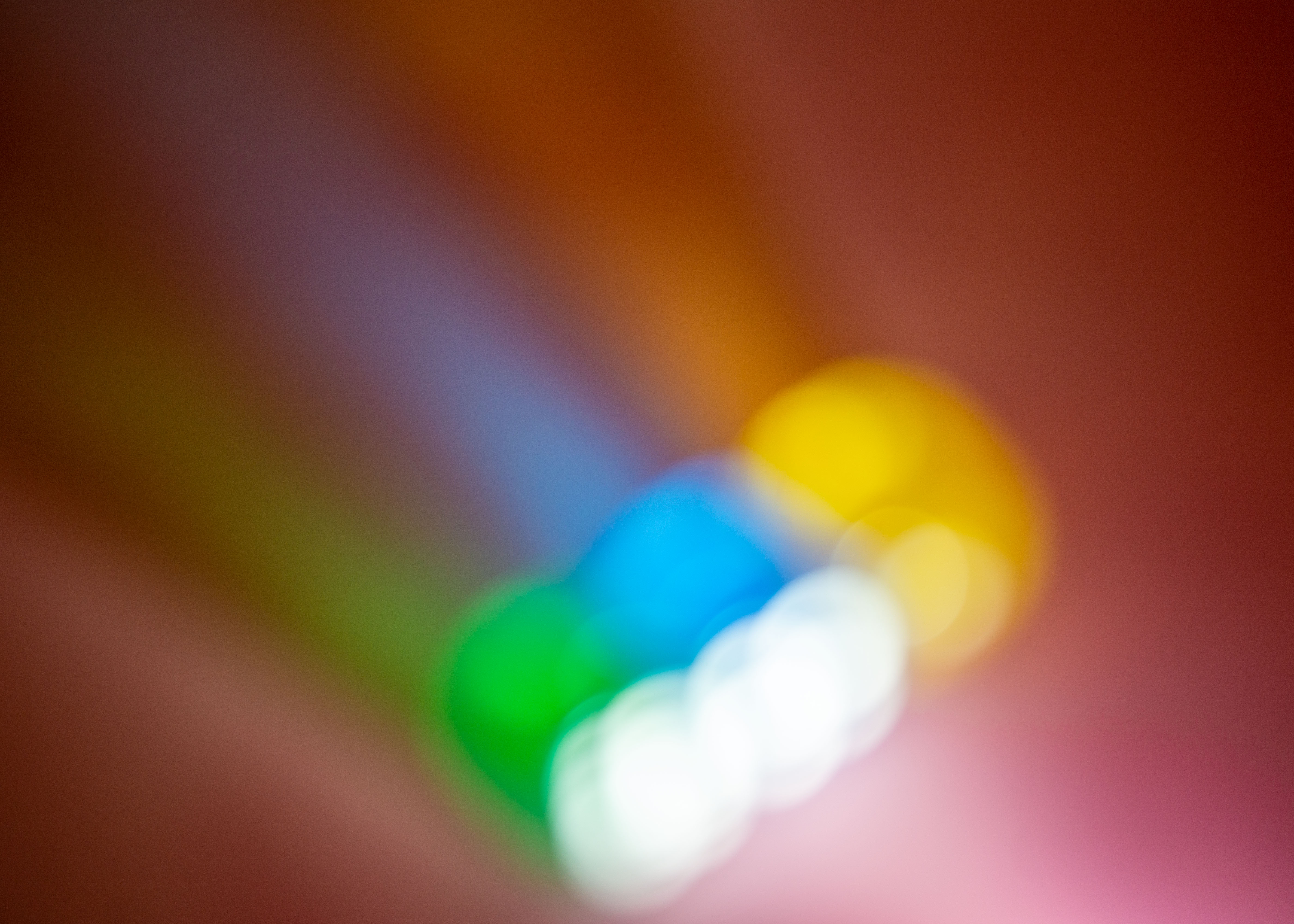 Colour dice lights 4 abstract